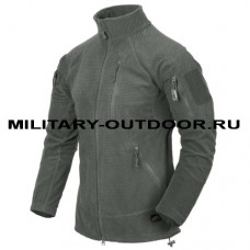 Helikon-Tex Alpha Tactical Grid Fleece Jacket Foliage Green